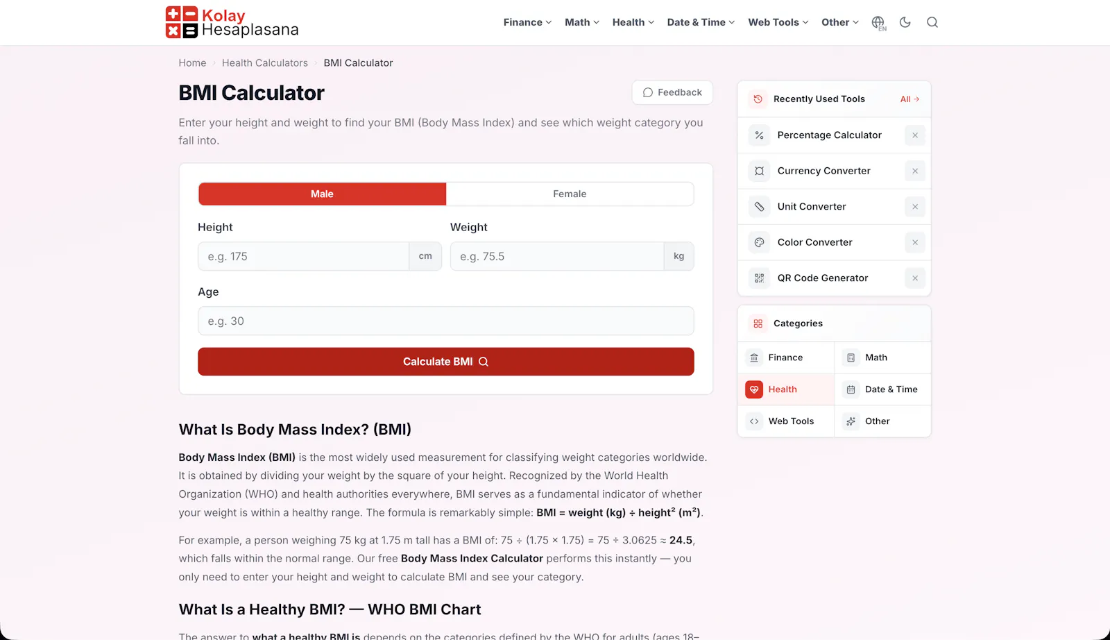 Kolay Hesaplasana screenshot 3