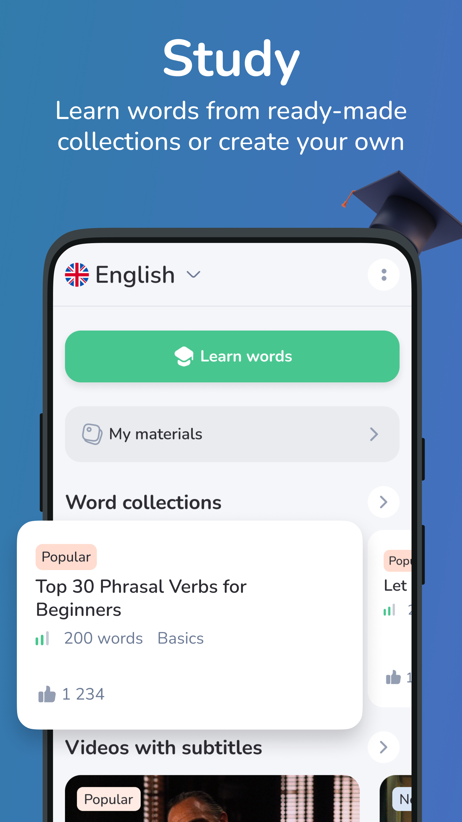 Mídia 4 de Wola.io - Aprendizagem de idiomas movida a IA com conteúdo da comunidade