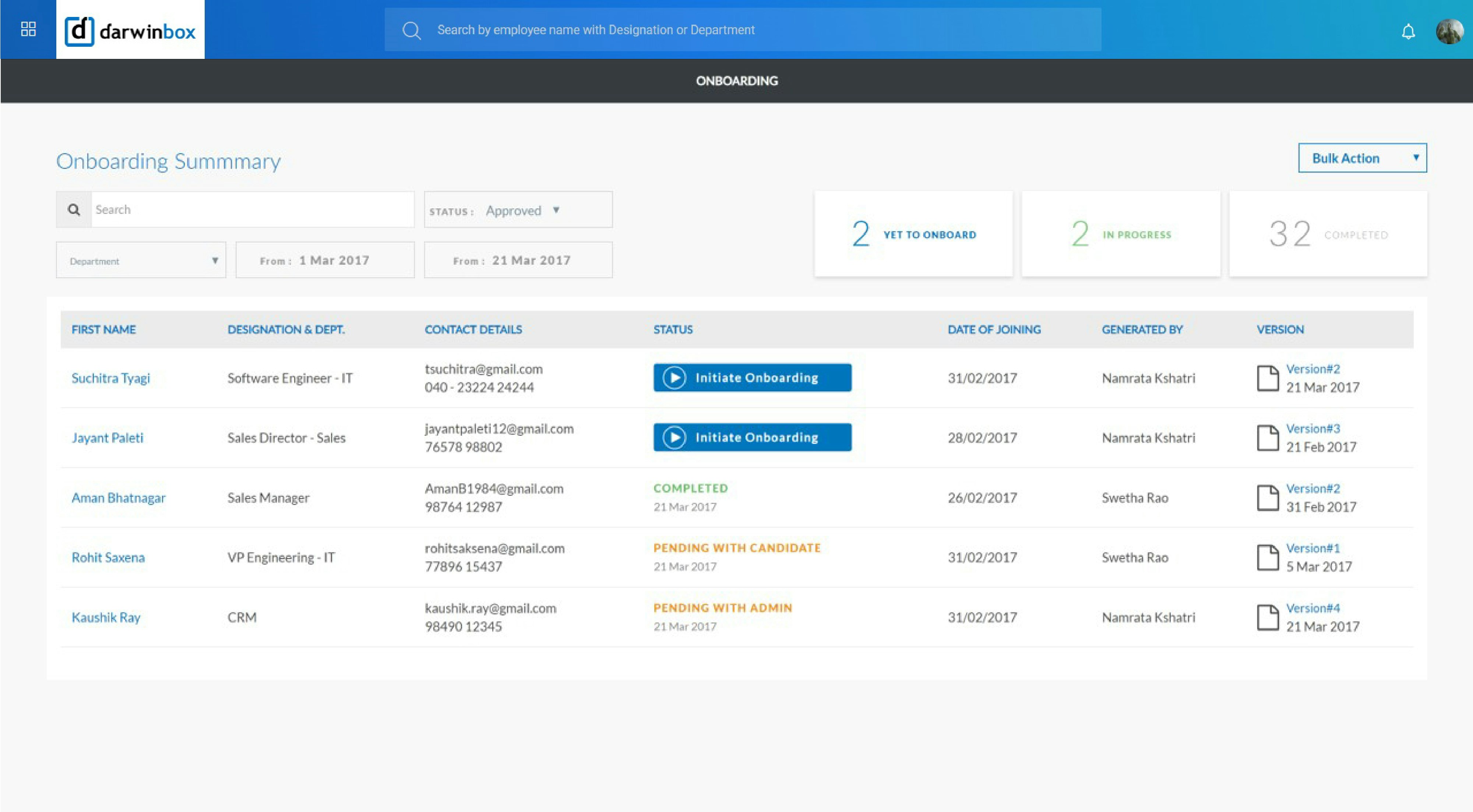 Darwinbox gallery image