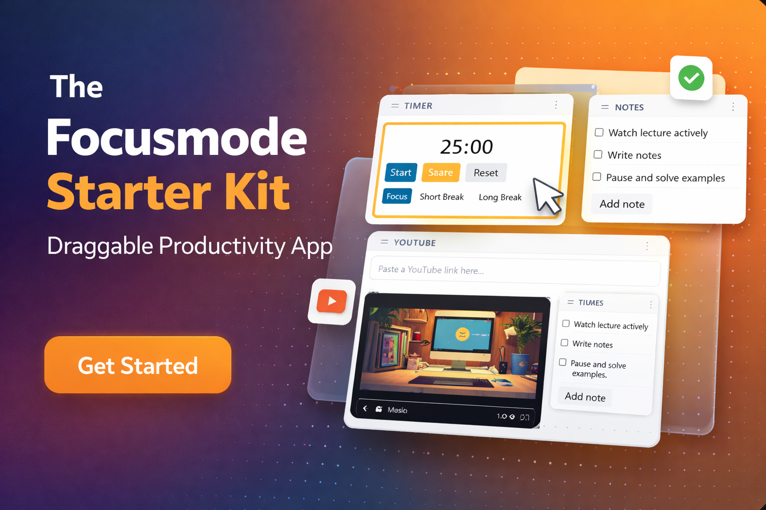 Focusmode Starter Kit gallery image