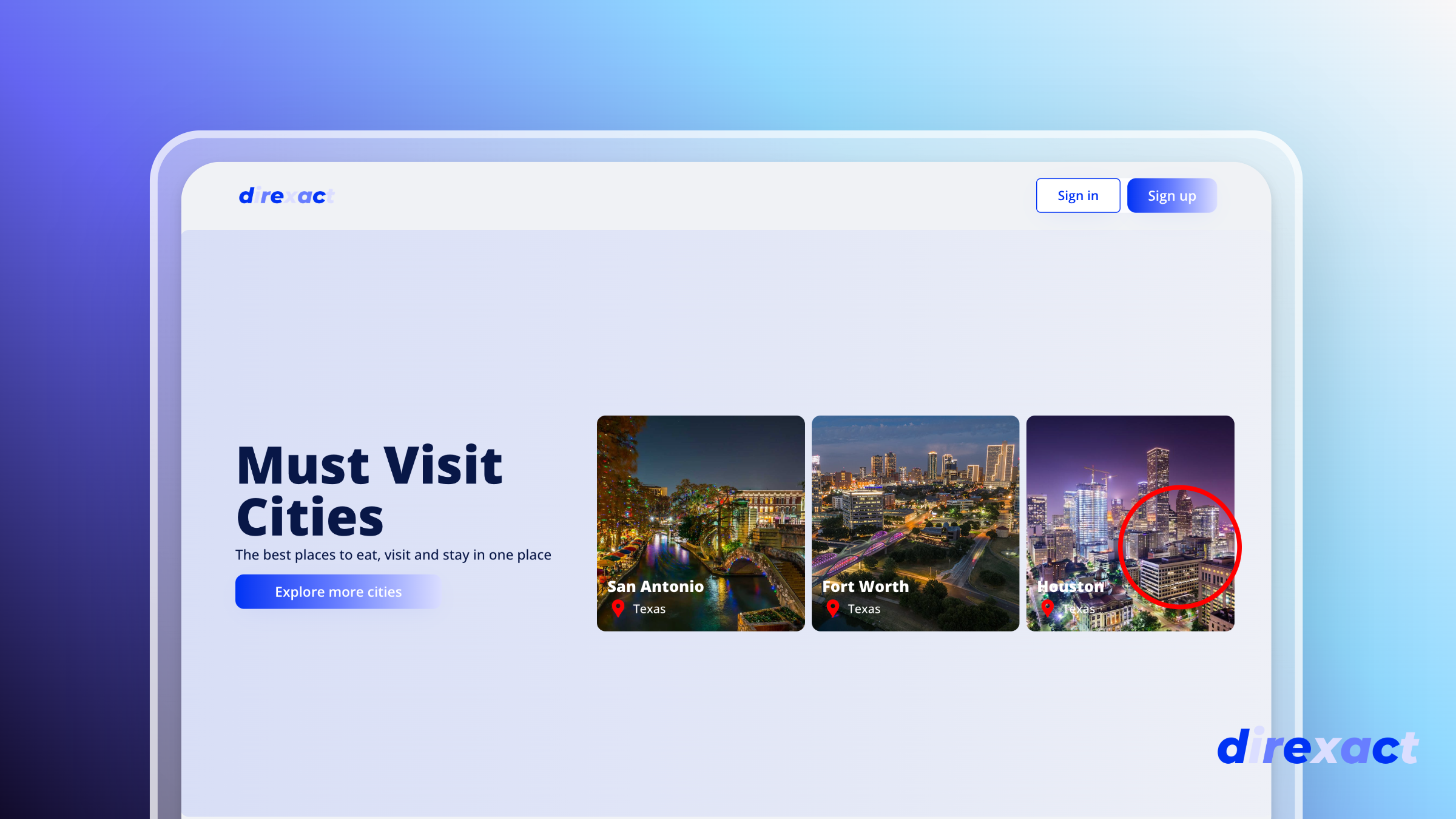 Direxact - Создайте каталог, такой как Yelp с Nocode медиа 1