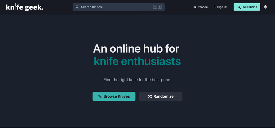 Media KnifeGeek.io - Một trung tâm trực tuyến cho những người đam mê dao 1
