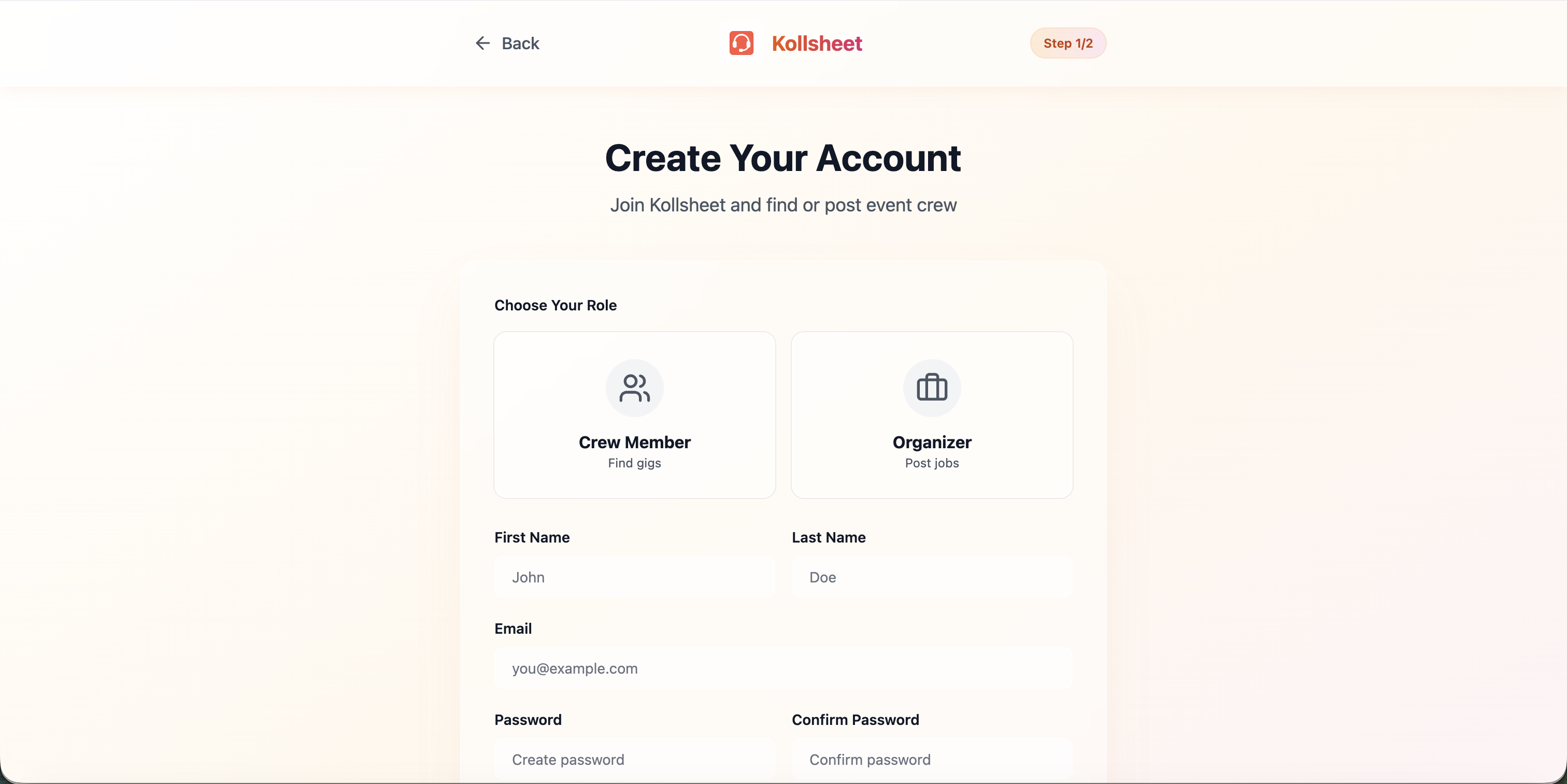 Kollsheet gallery image