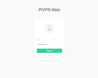 PiVPN Web UI media 2