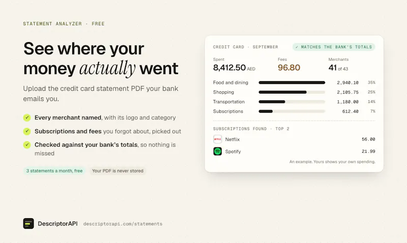 DescriptorAPI screenshot 5