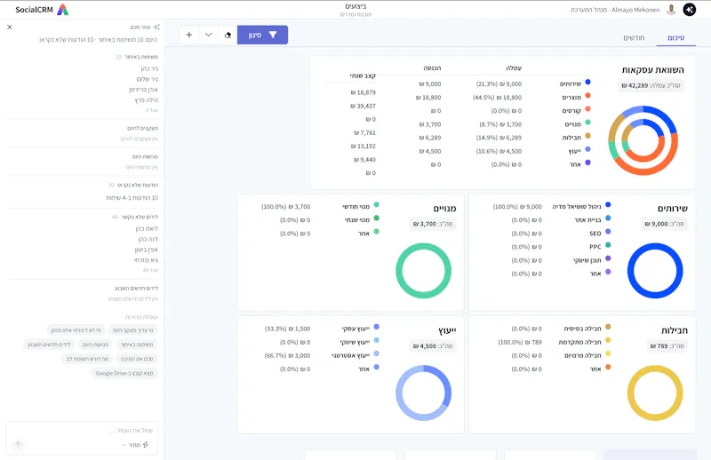 SocialCRM screenshot 3