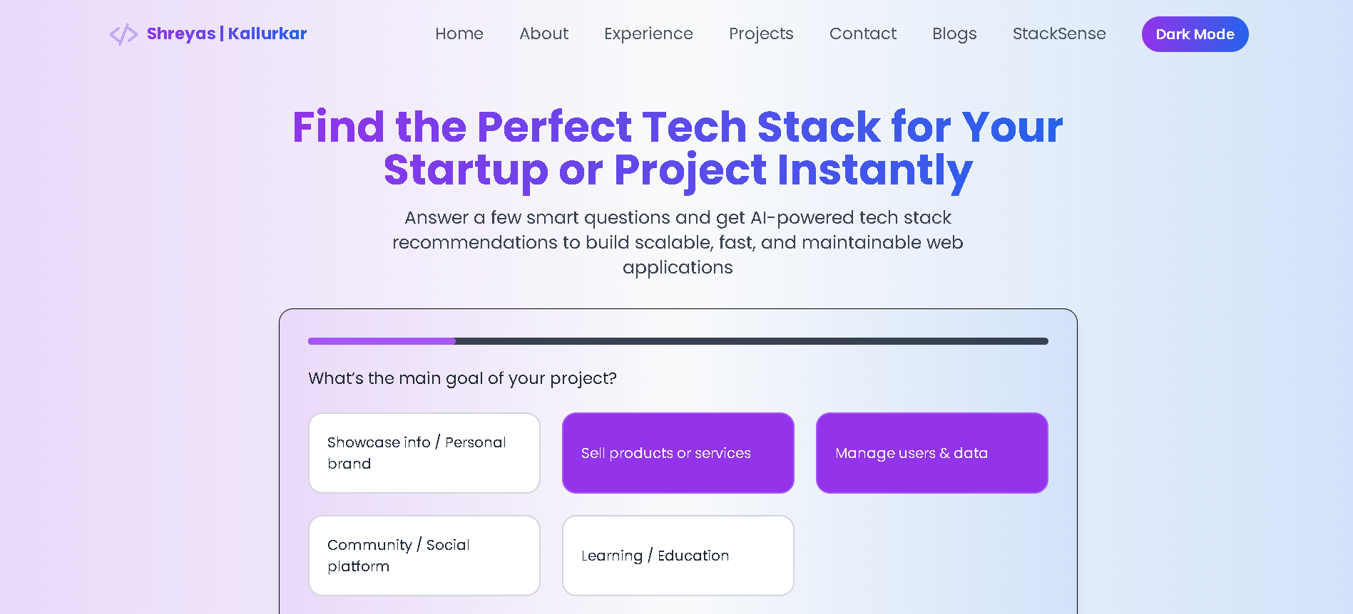 StackSense gallery image