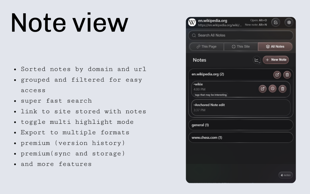 Média Anchored - Take smarter notes while you browse 2