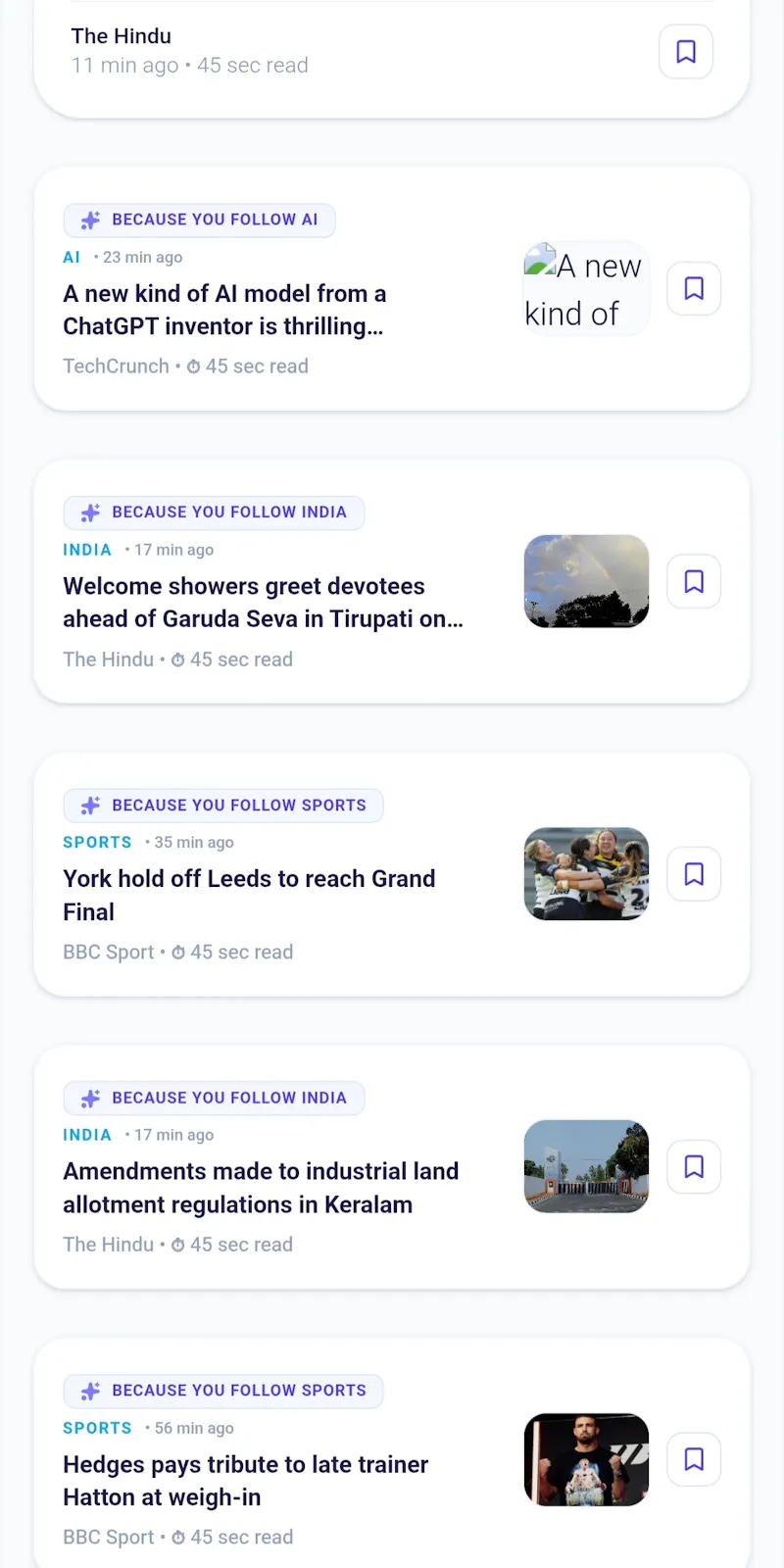 BLINK — News before you blink screenshot 3