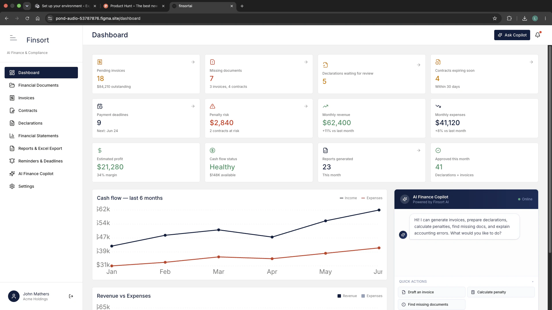 Finsort screenshot 3