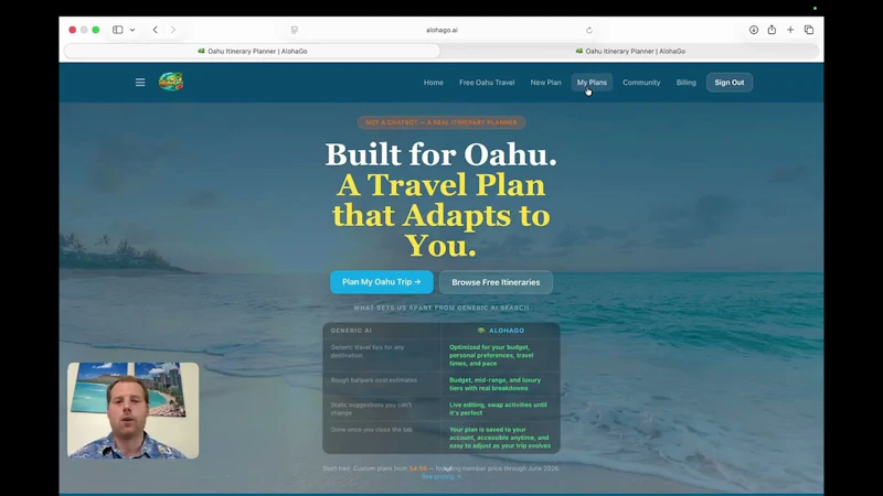 AlohaGo screenshot 1 (video preview)