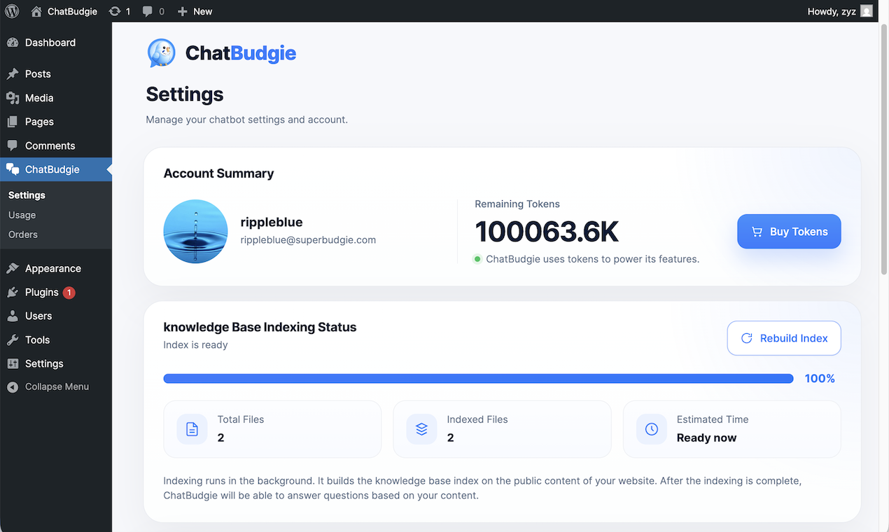 ChatBudgie gallery image