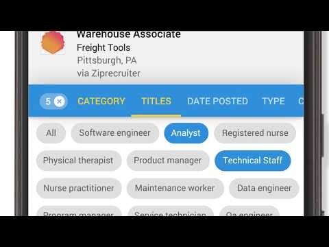Google Jobs Search