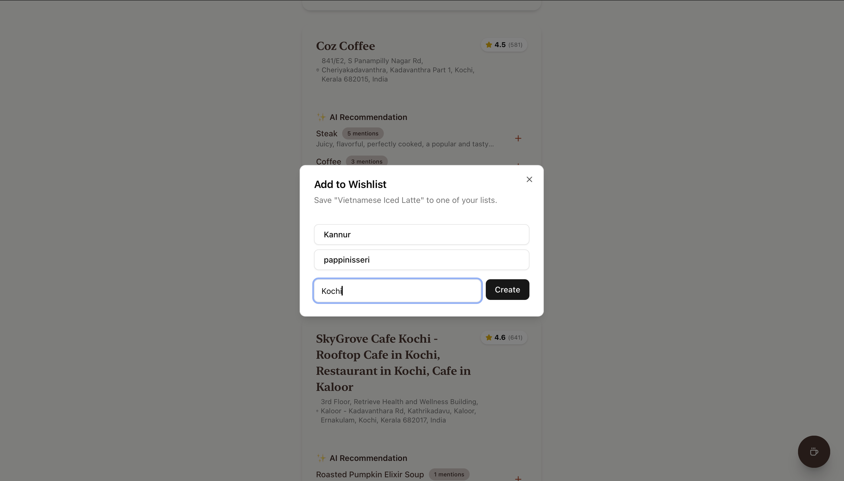 BiteBoard - Screenshot 2 showing product features and functionality