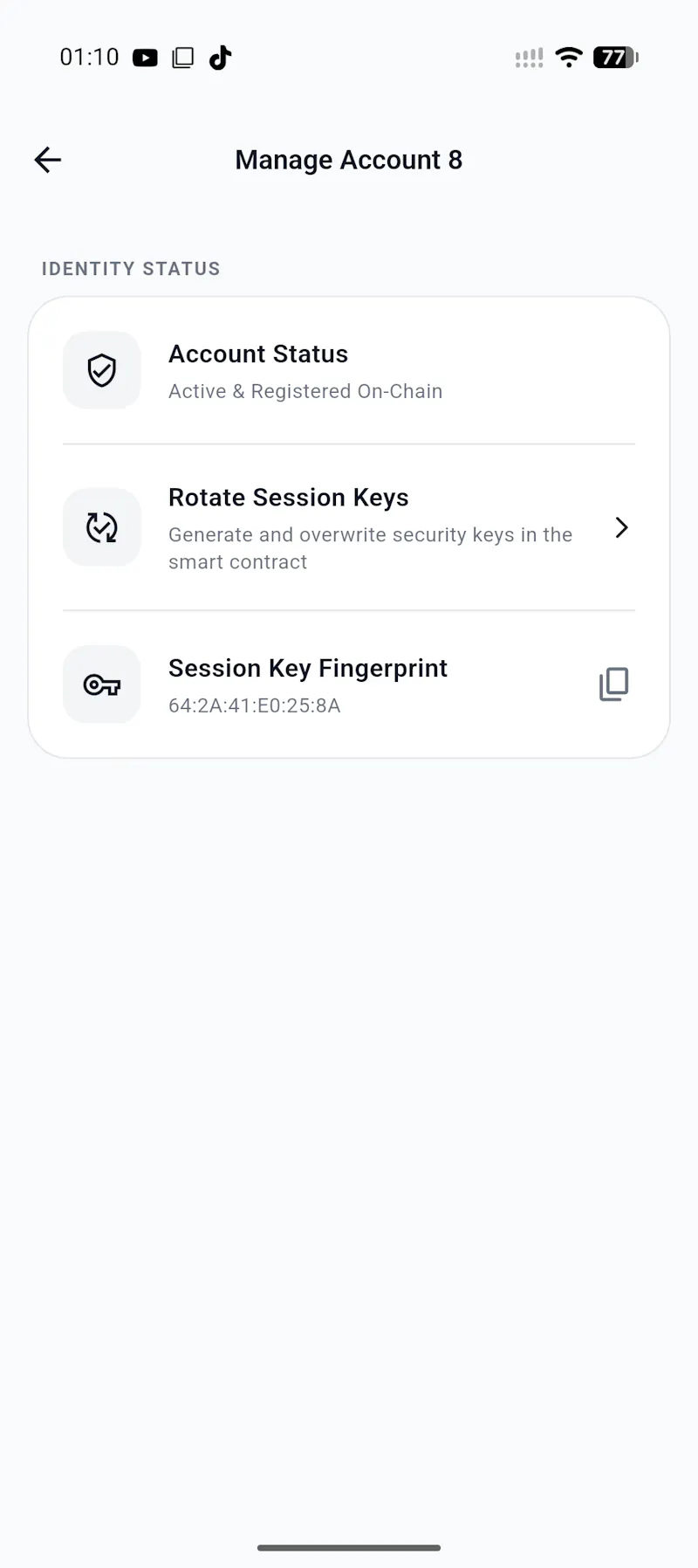 Snapchain screenshot 3