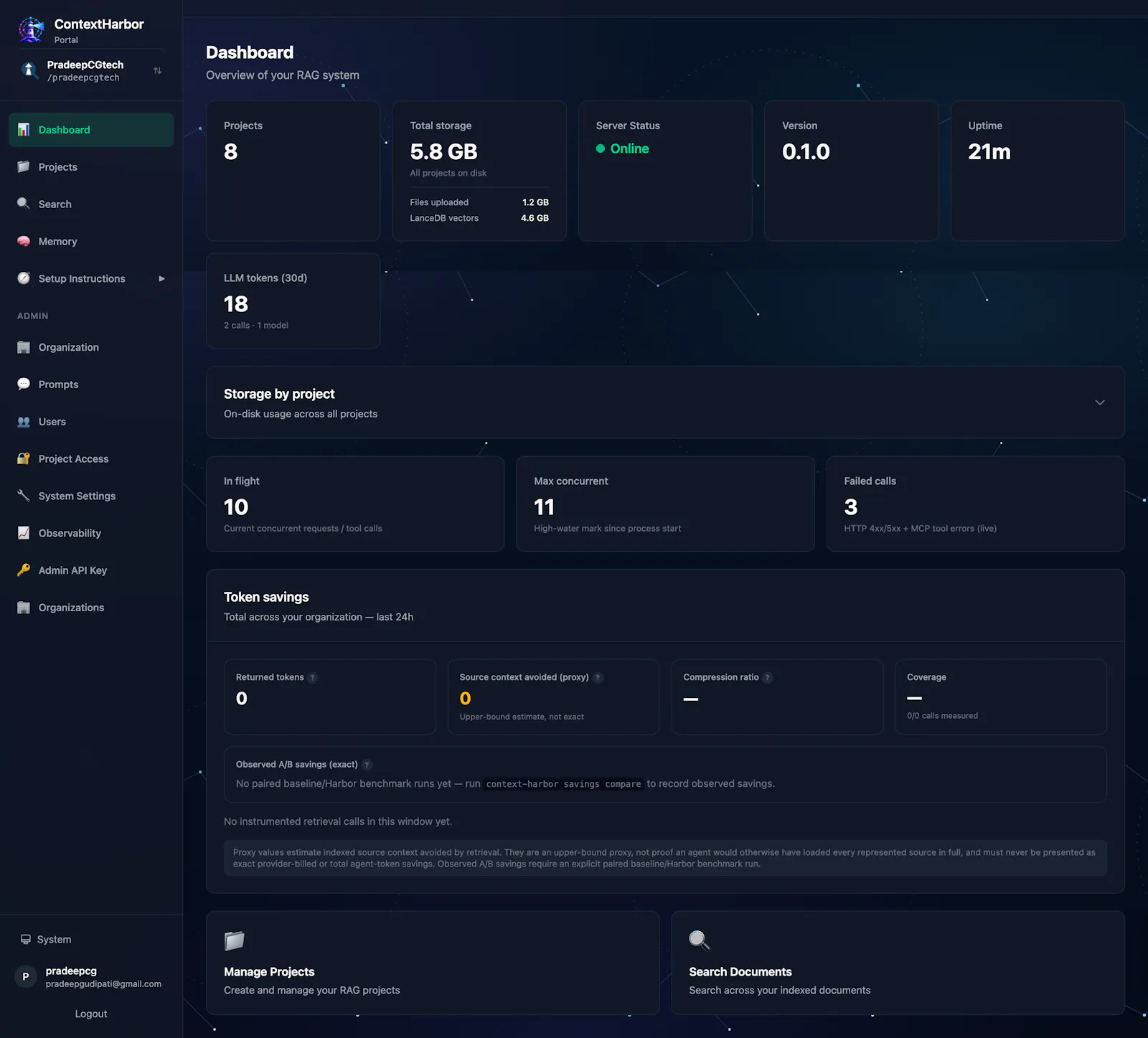ContextHarbor screenshot 2