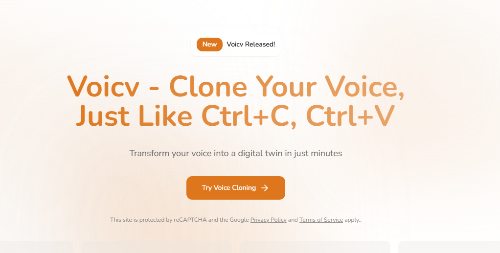 VOICV - การโคลนนิ่งเสียง - โคลนเสียงของคุณเช่นเดียวกับ Ctrl C, Ctrl V media 1