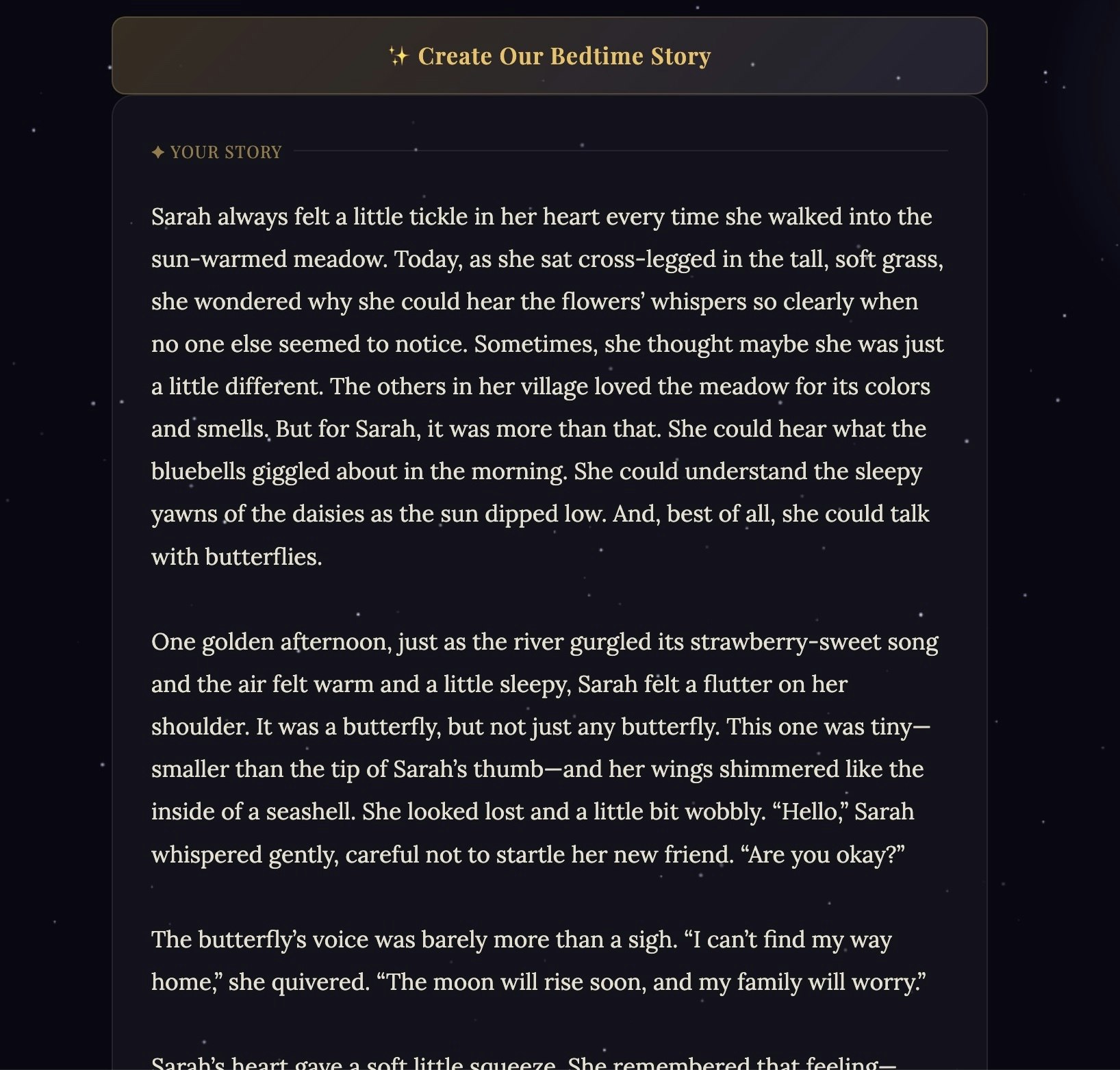 The Perfect Bedtime Story gallery image