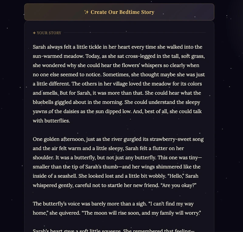 The Perfect Bedtime Story screenshot 3