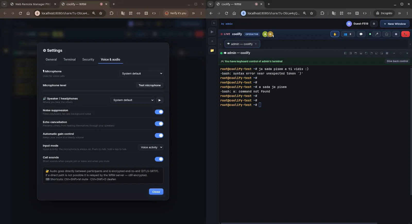 Web Remote Manager PRO (WRM) screenshot 8