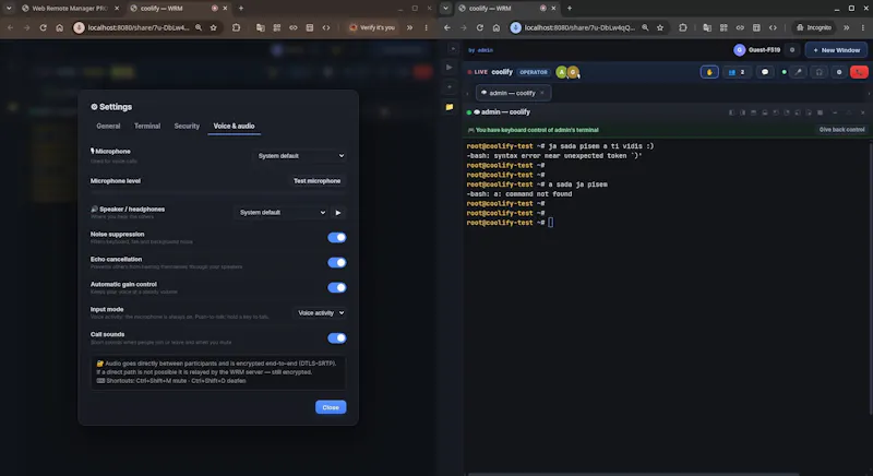 Web Remote Manager PRO (WRM) screenshot 8