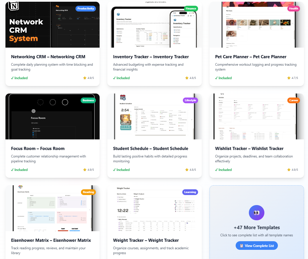 Ultimate Notion Template Hub