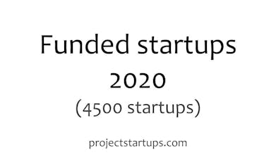 FUNDED STARTUPS 2020 LIST gallery image
