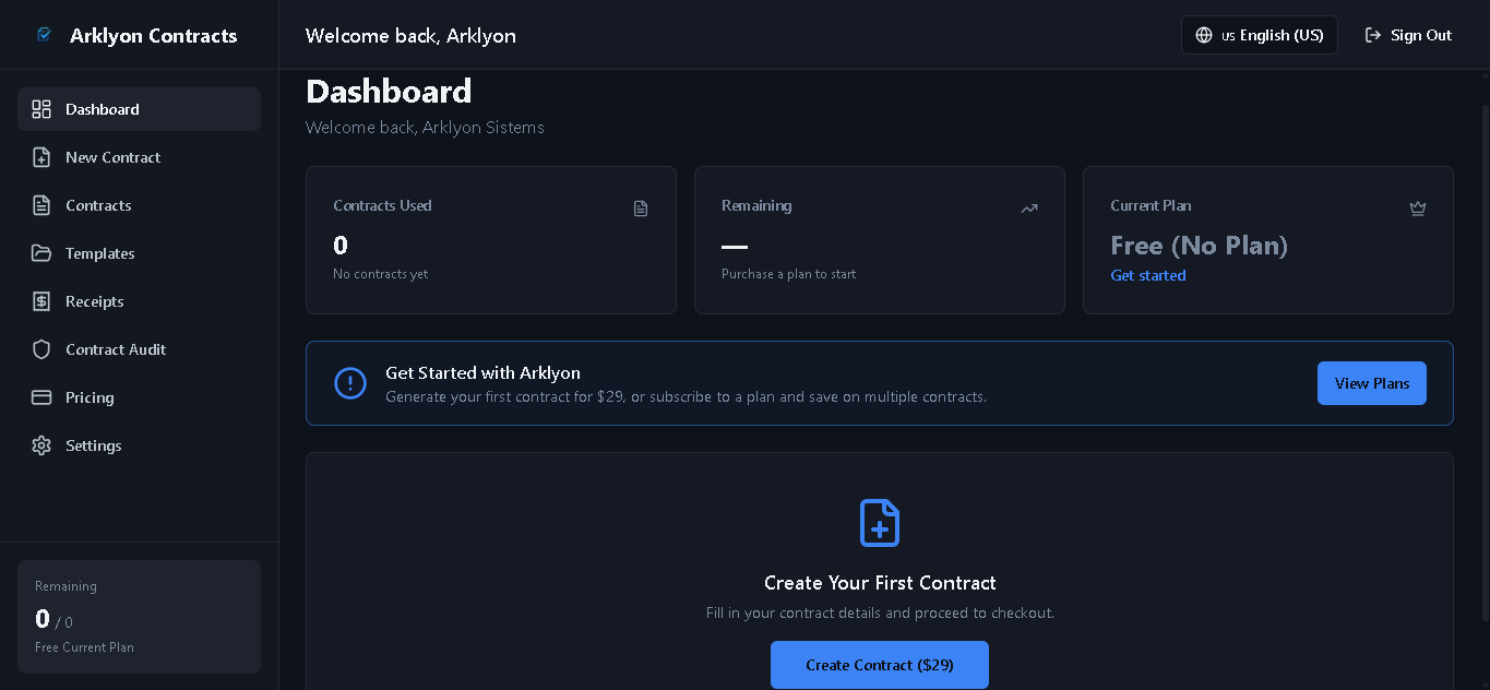 Arklyon Contracts gallery image