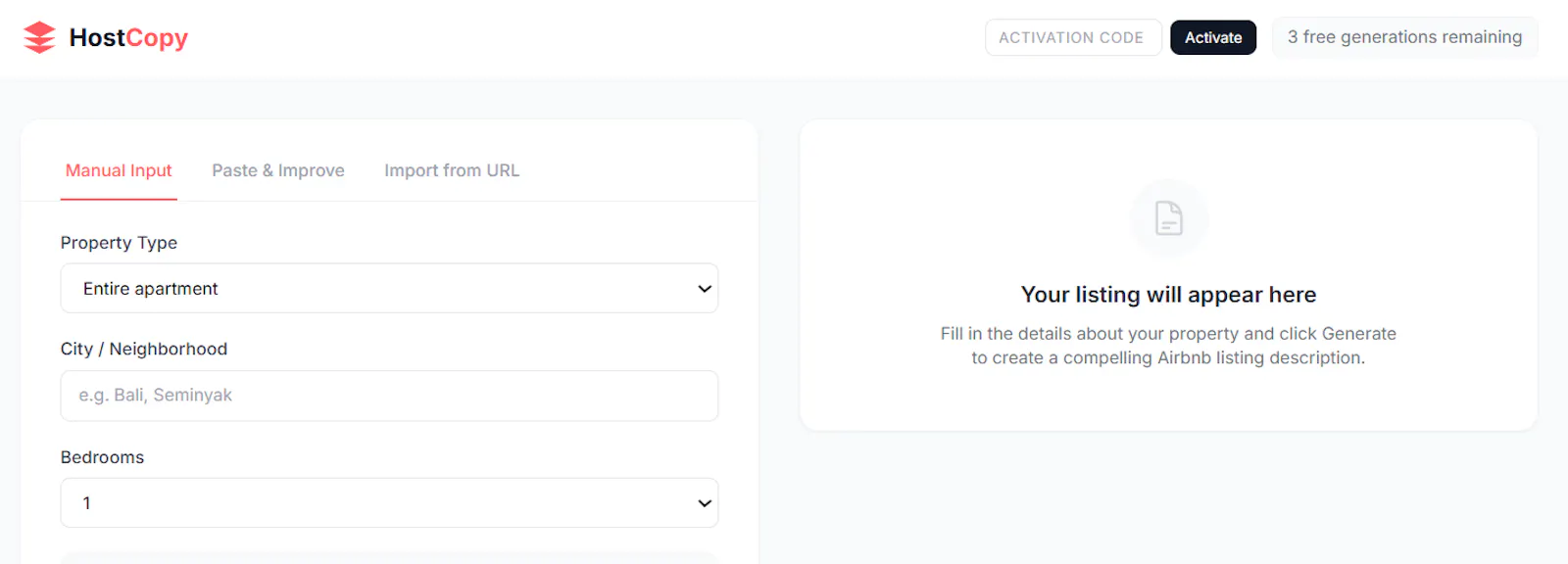 HostCopy screenshot 1