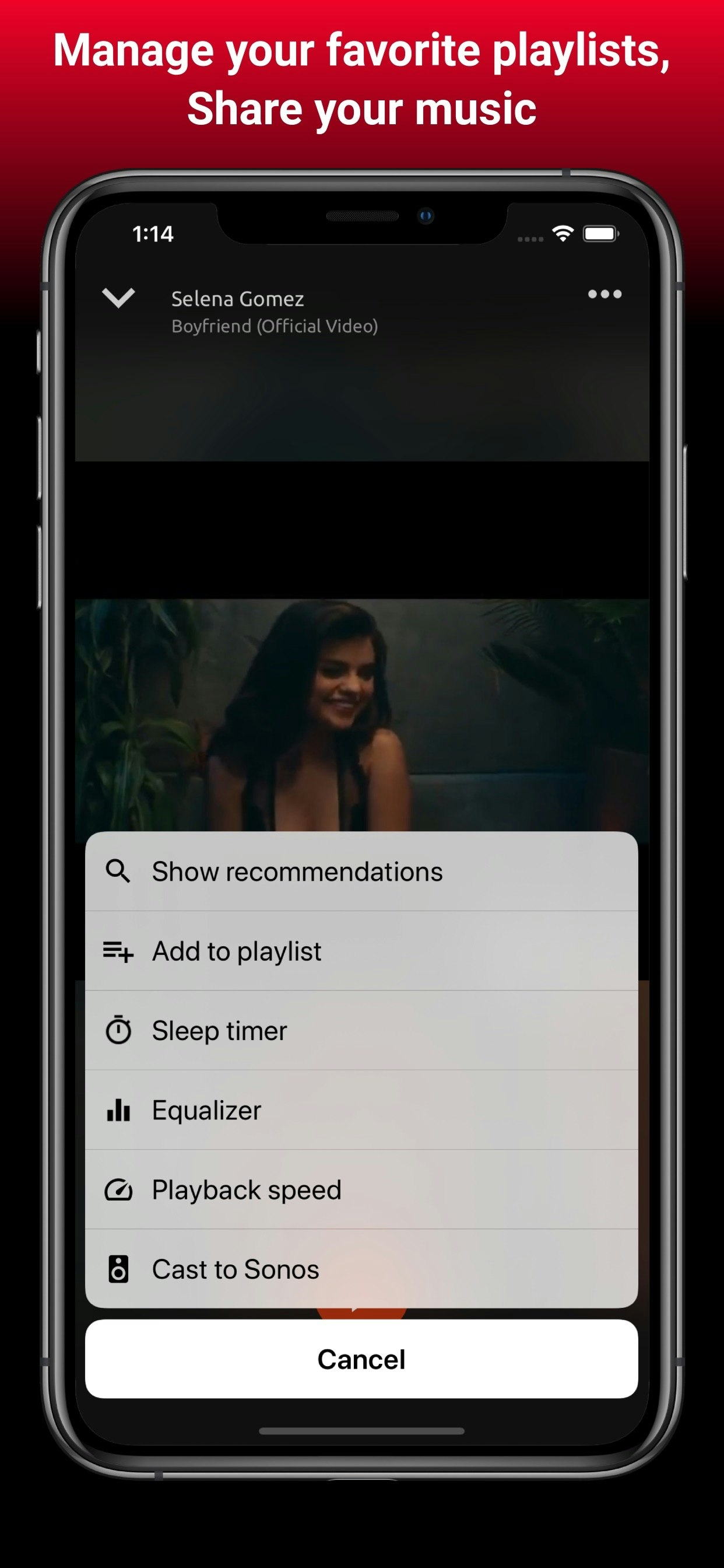 Music/Video Player for YouTube media 8