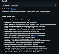 Osaurus gallery image