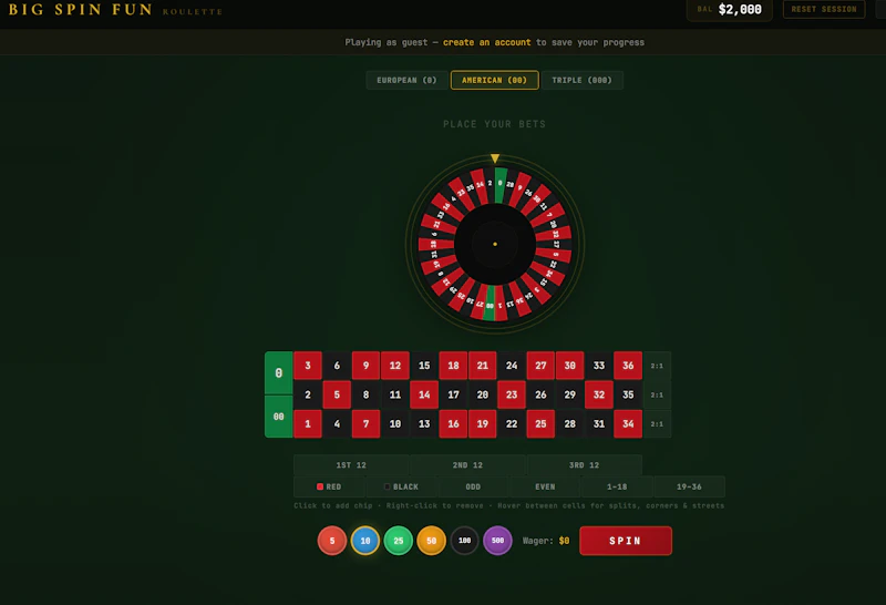Bigspinfun.com screenshot 1