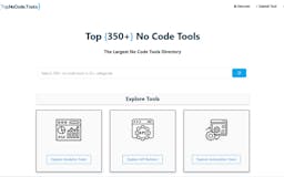 Top No Code Tools media 2