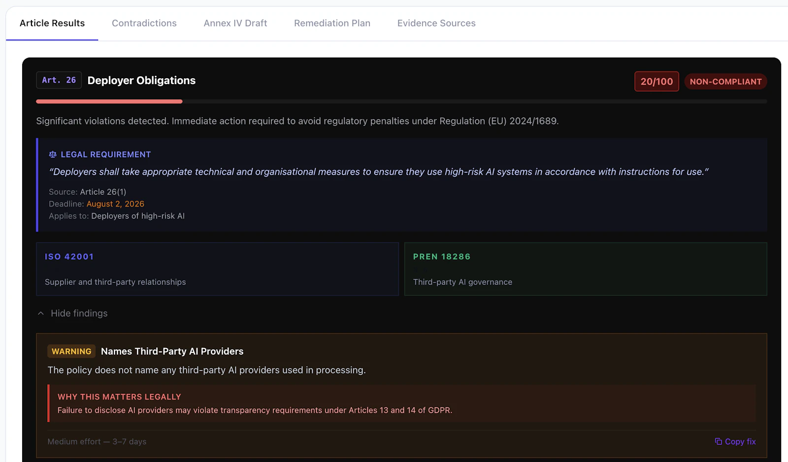 EU ACT Guard screenshot 2