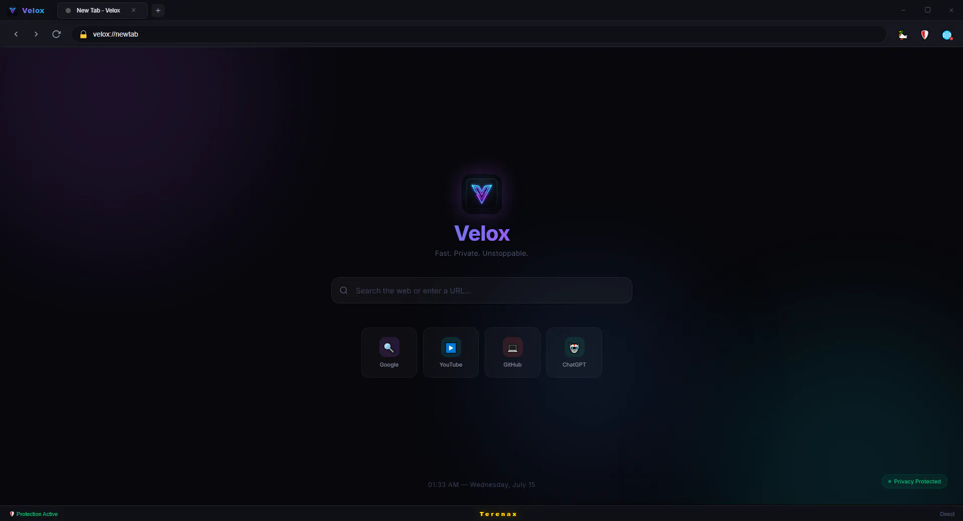 Velox Browser gallery image