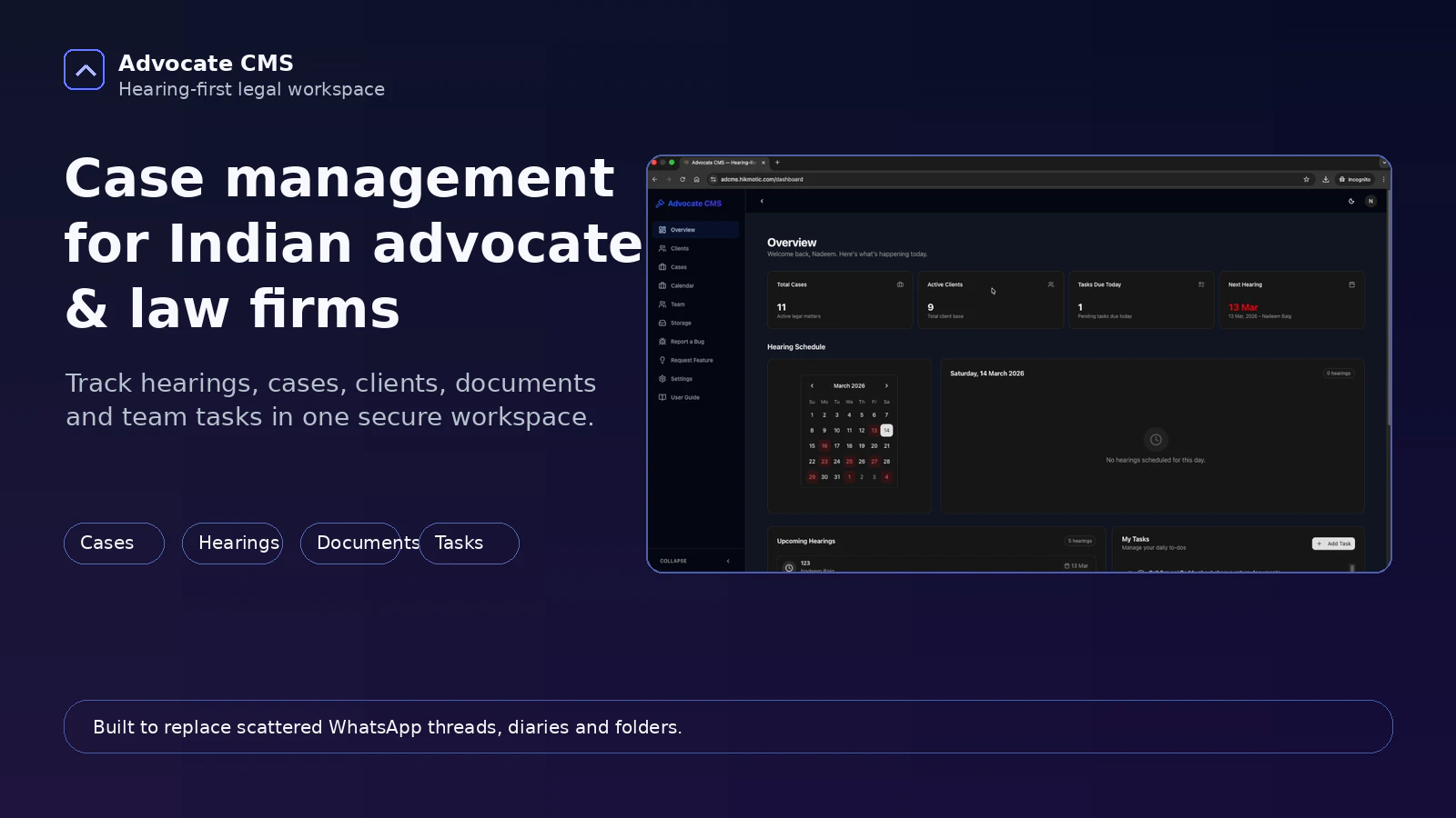Advocate CMS screenshot 8