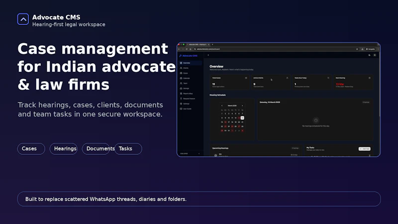 Advocate CMS screenshot 8