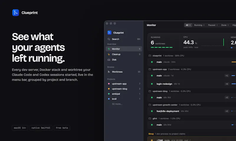 Clueprint screenshot 3
