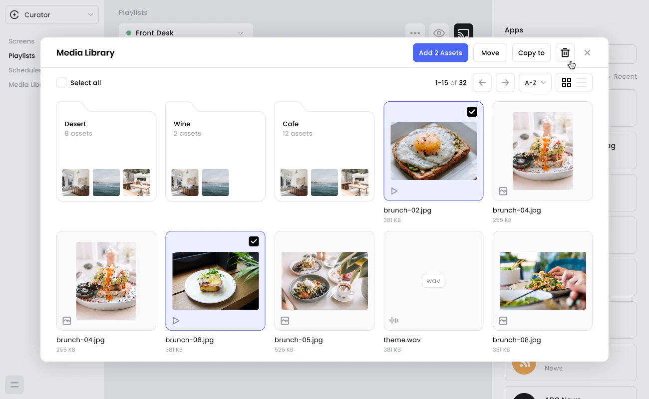 Juuno Digital Signage screenshot 5