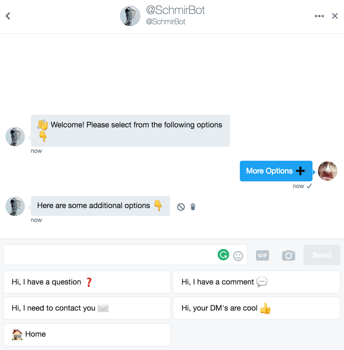 Schmir Bot gallery image