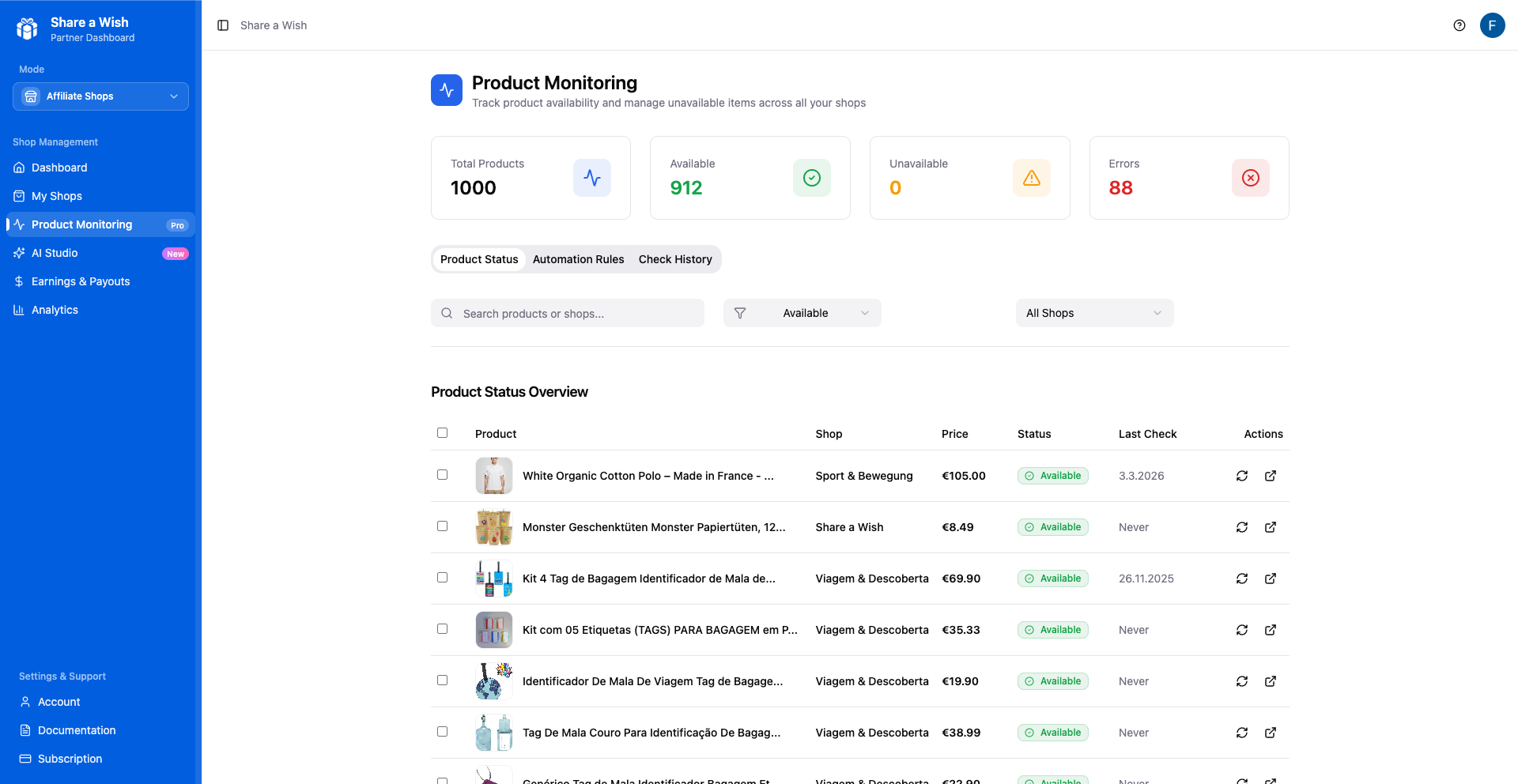 Share a Wish Shops gallery image