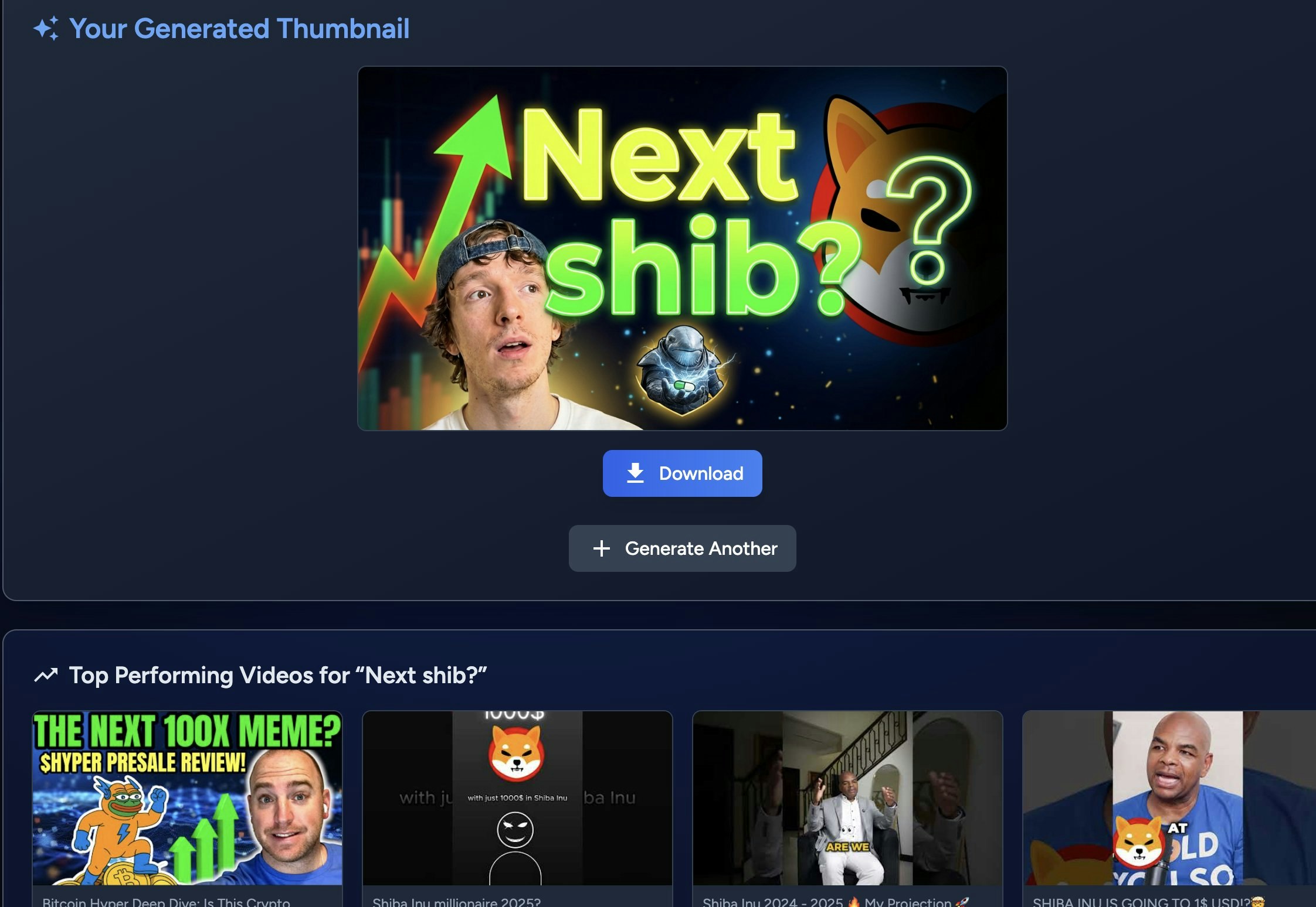 TubeTuner - Screenshot 2 showing product features and functionality