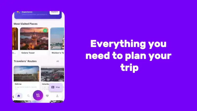 TatilMate – AI Travel Companion & Guide screenshot 1 (video preview)