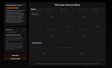 Lean Canvas Game gallery image