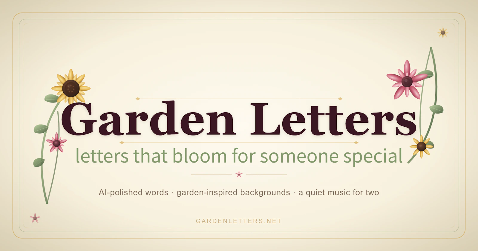 Garden Letters screenshot 1