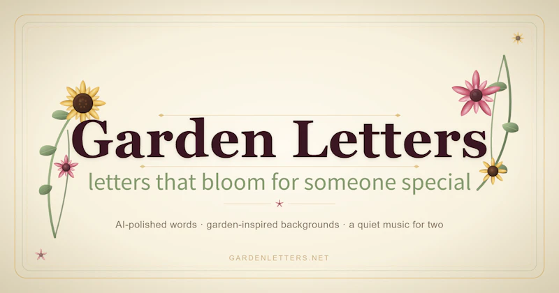 Garden Letters screenshot 1