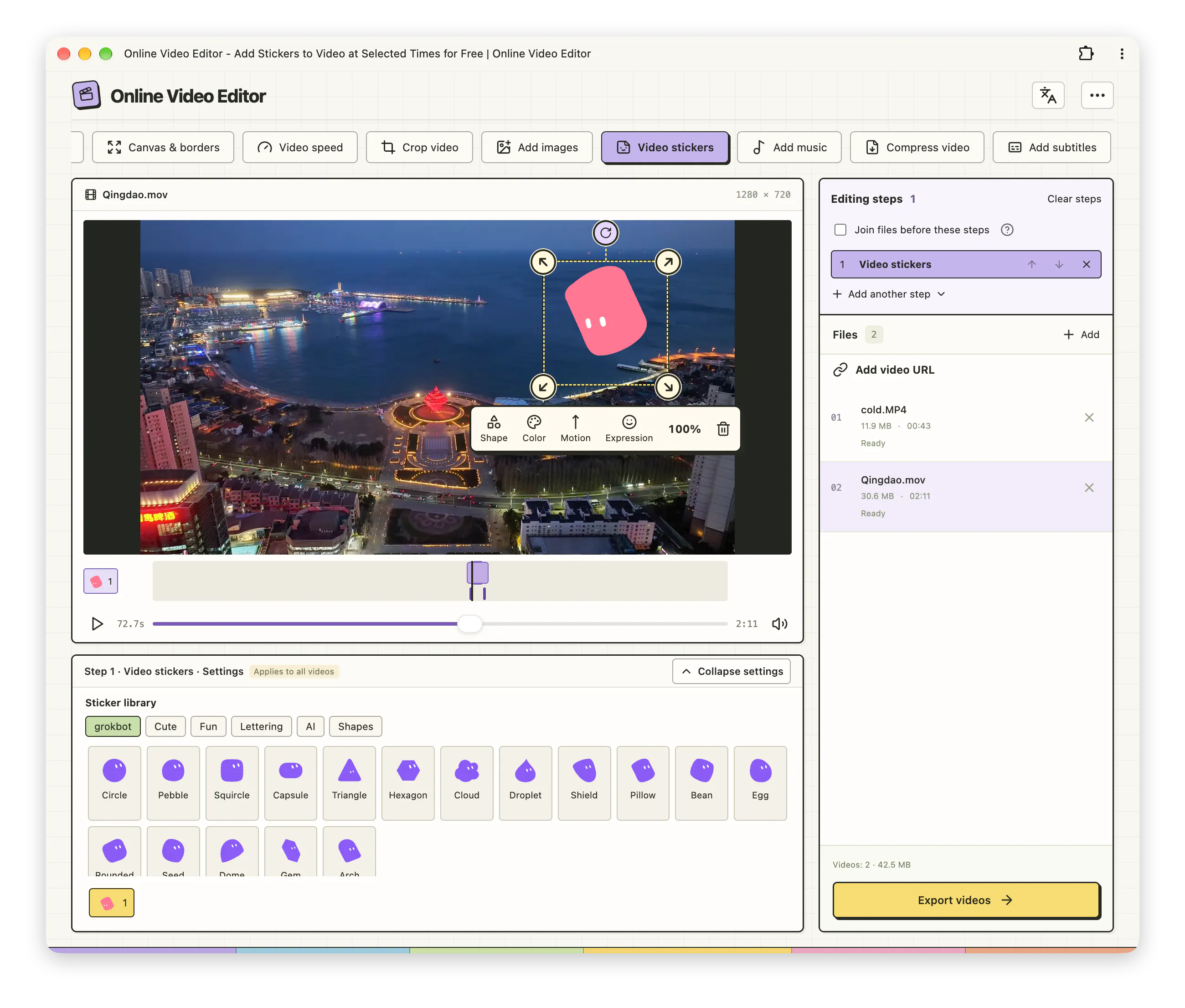 Online Video Editor gallery image