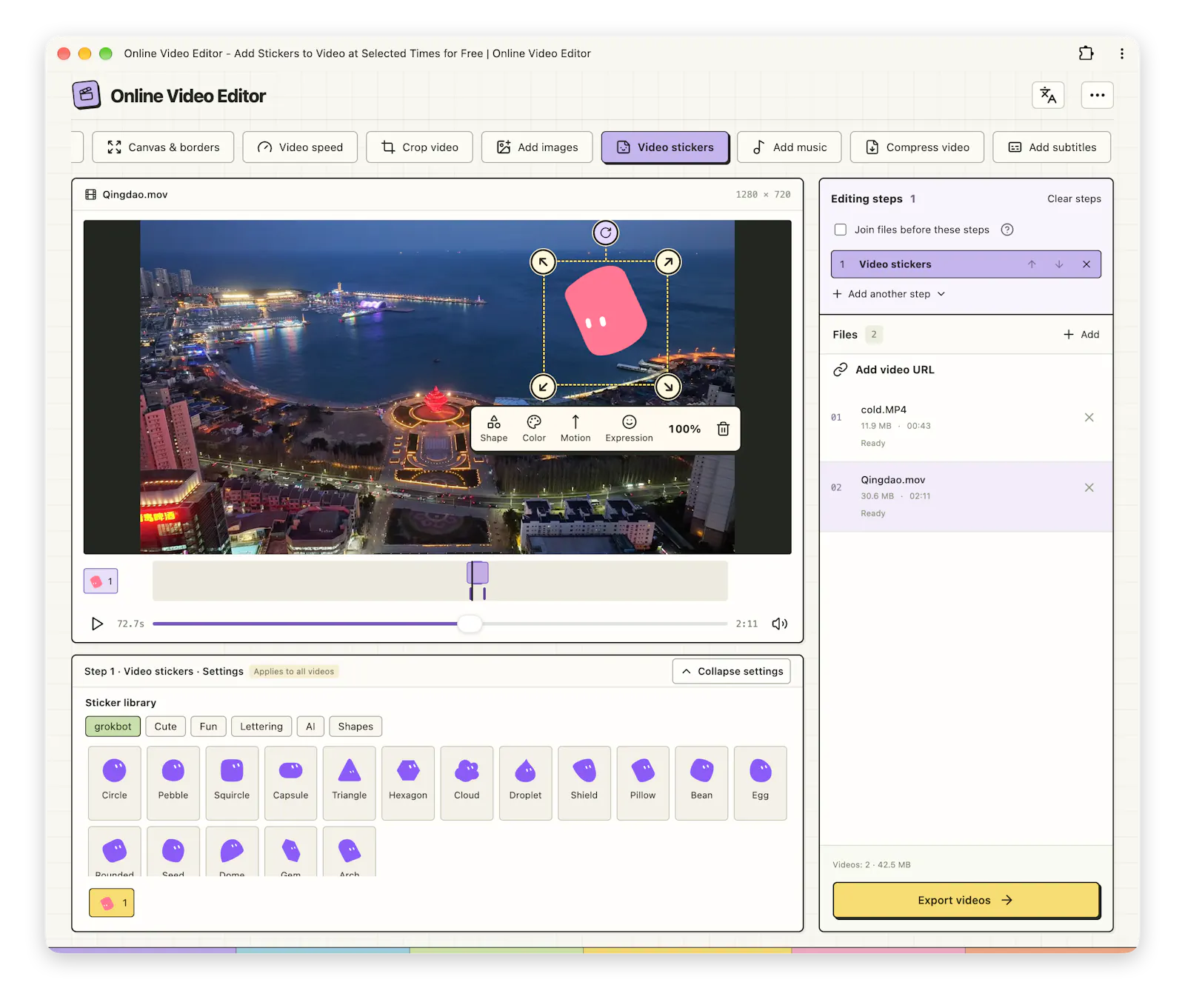 Online Video Editor screenshot 7