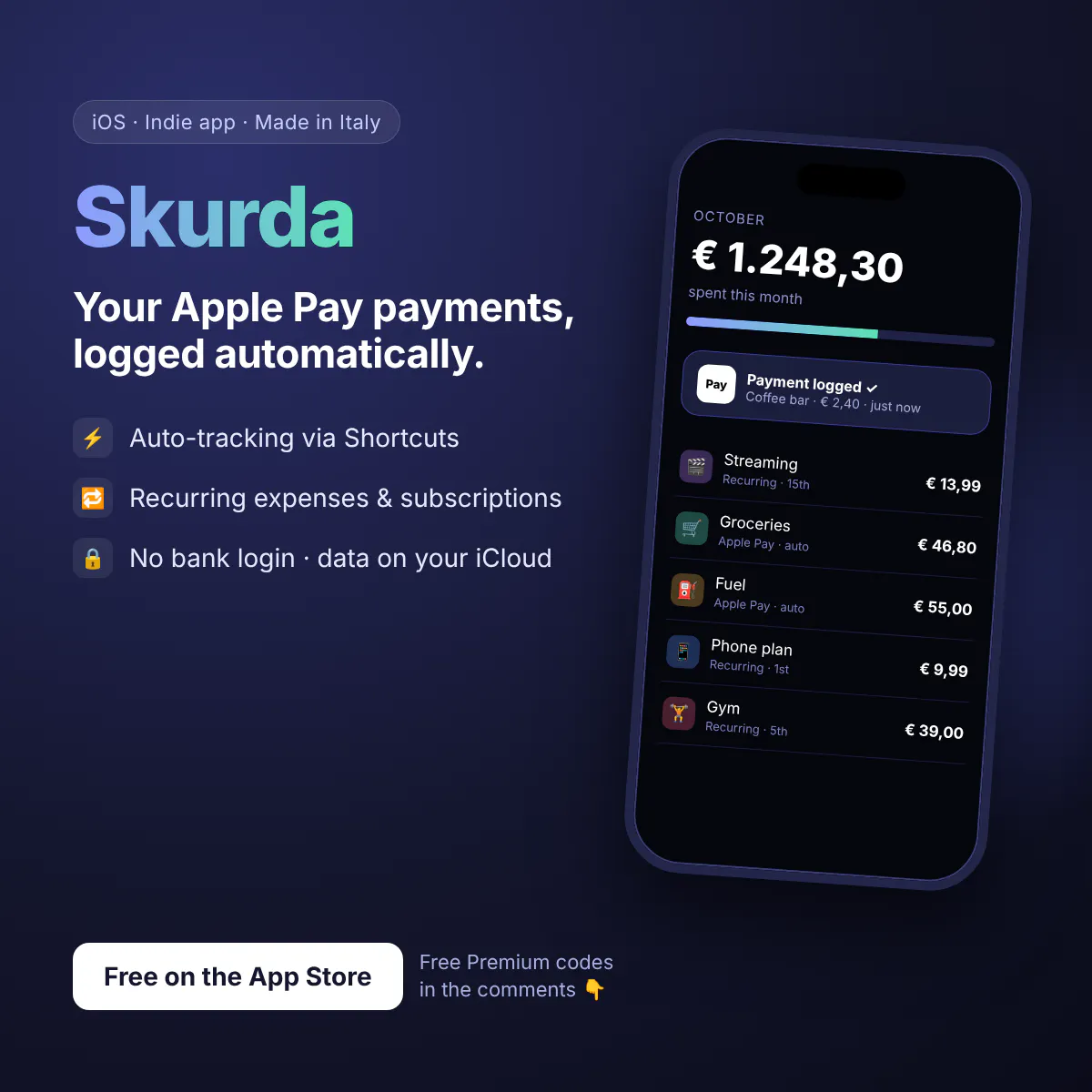 Skurda - Expense Tracker gallery image