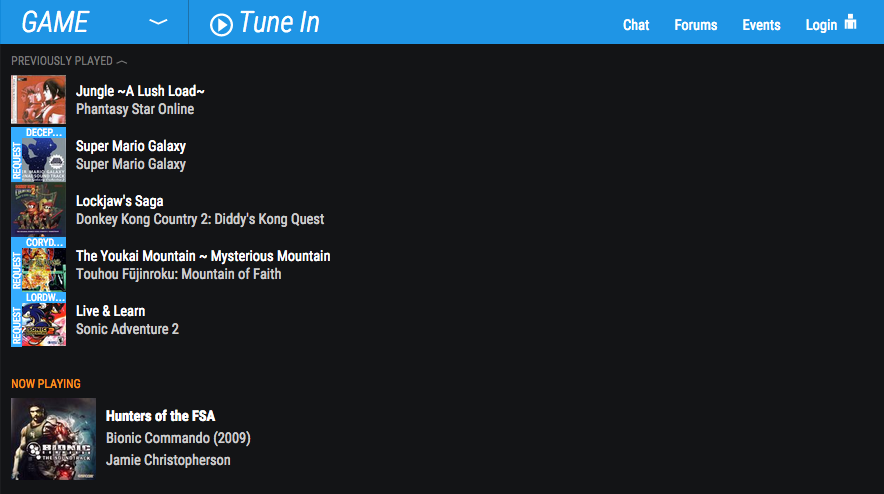 Rainwave gallery image